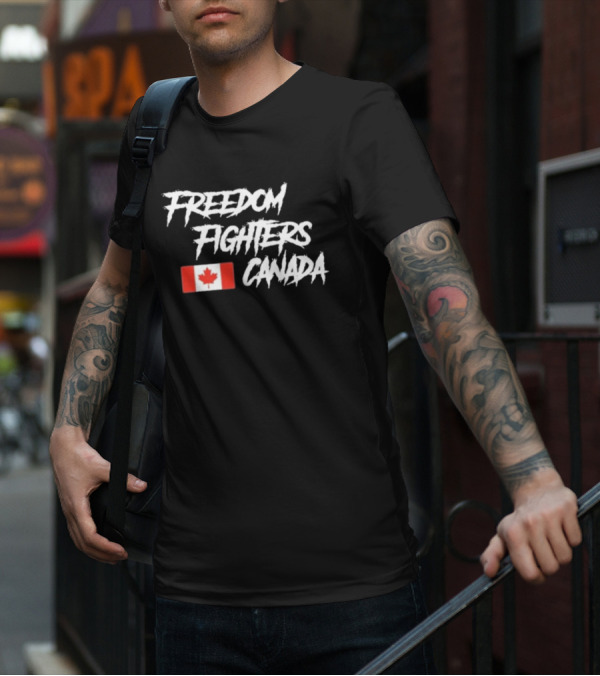 Freedom Fighters Canada Flag T-Shirt