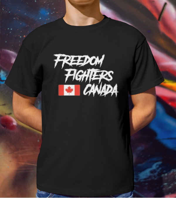 Freedom Fighters Canada Flag T-Shirt