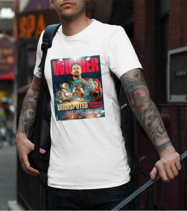 Winner Undisputed Heavyweight World Champion Oleksandr Usyk T-Shirt