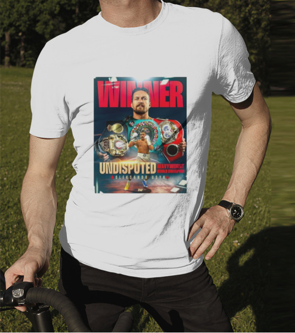 Winner Undisputed Heavyweight World Champion Oleksandr Usyk T-Shirt