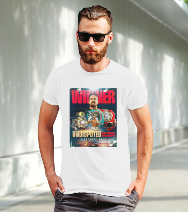 Winner Undisputed Heavyweight World Champion Oleksandr Usyk T-Shirt
