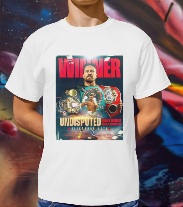 Winner Undisputed Heavyweight World Champion Oleksandr Usyk T-Shirt