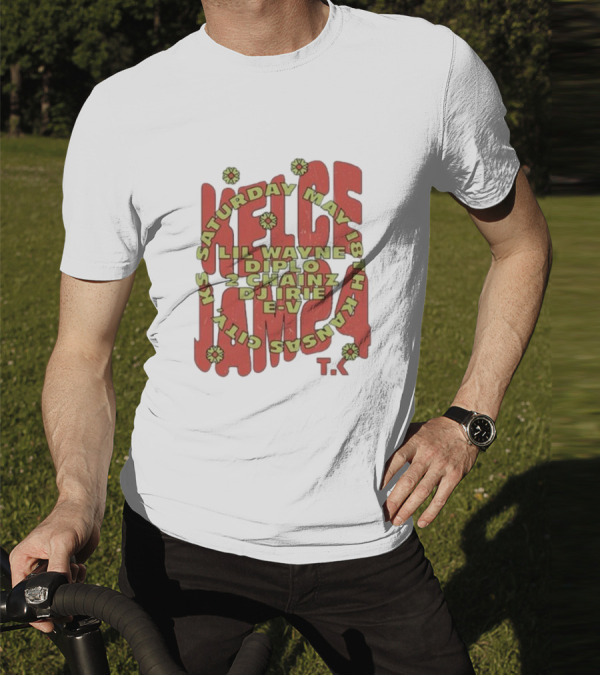 Saturday May 18th Kansas City Kelce Jam Lil Wayne Diplo 2 Chainz DJ Irie E-V Tk T-Shirt