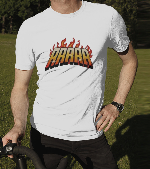 Rrrrrrr Top Slangteez Flames T-Shirt