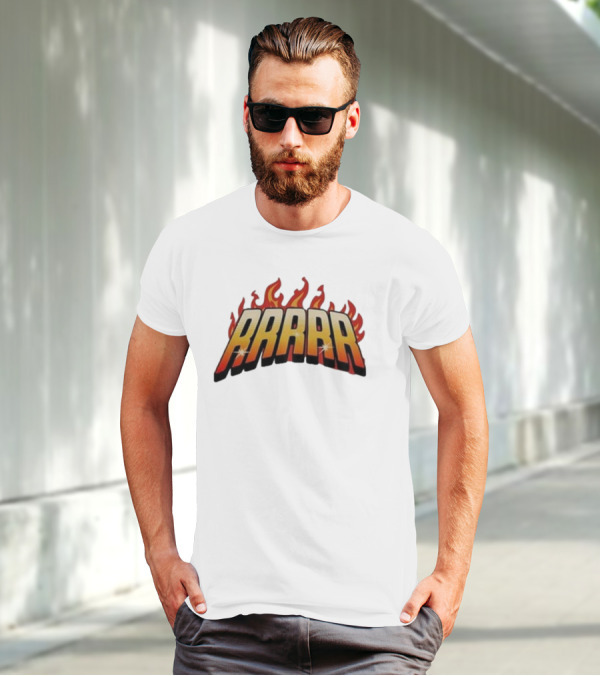 Rrrrrrr Top Slangteez Flames T-Shirt