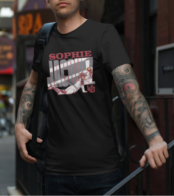 Sophie Jacquez Utah Diving Catch Softball Player UJ T-Shirt
