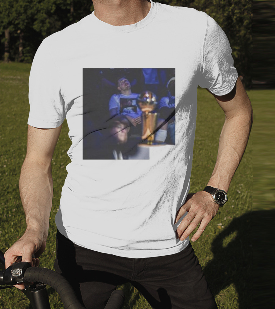 Luka Doncic Envisioning Victory With The Trophy T-Shirt