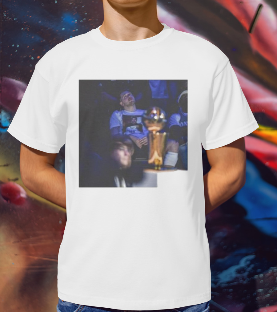 Luka Doncic Envisioning Victory With The Trophy T-Shirt