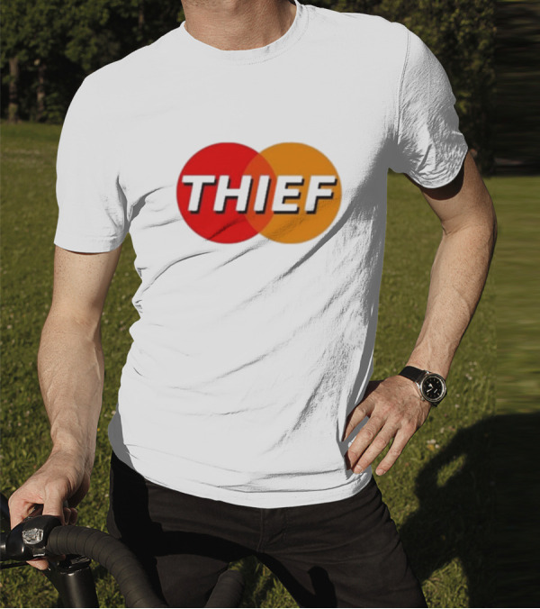 THIEF Logo Parody Mastercard T-Shirt