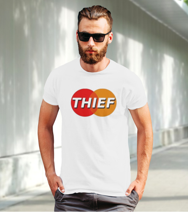 THIEF Logo Parody Mastercard T-Shirt