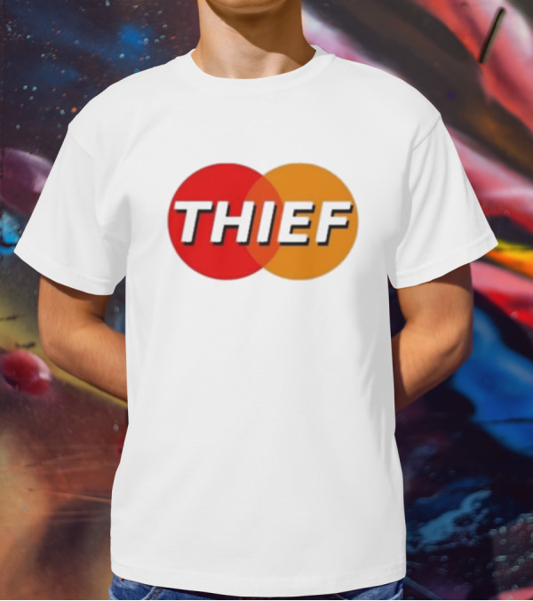THIEF Logo Parody Mastercard T-Shirt