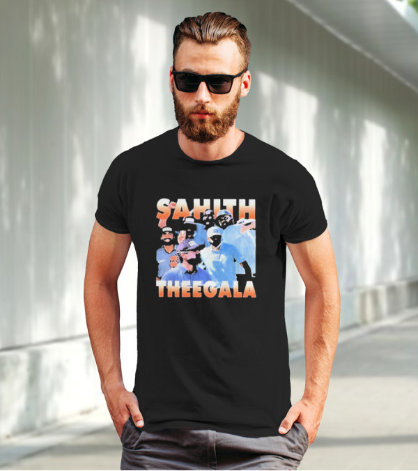 Sahith Theegala Celebratory Golf Moments T-Shirt