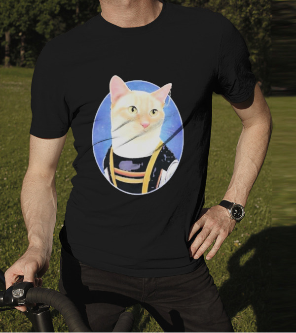 Teamgangfam 13Th Doctor Mew Cat In Time Lord T-Shirt