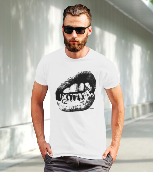Wally1k Fang Mouth Sketch T-Shirt