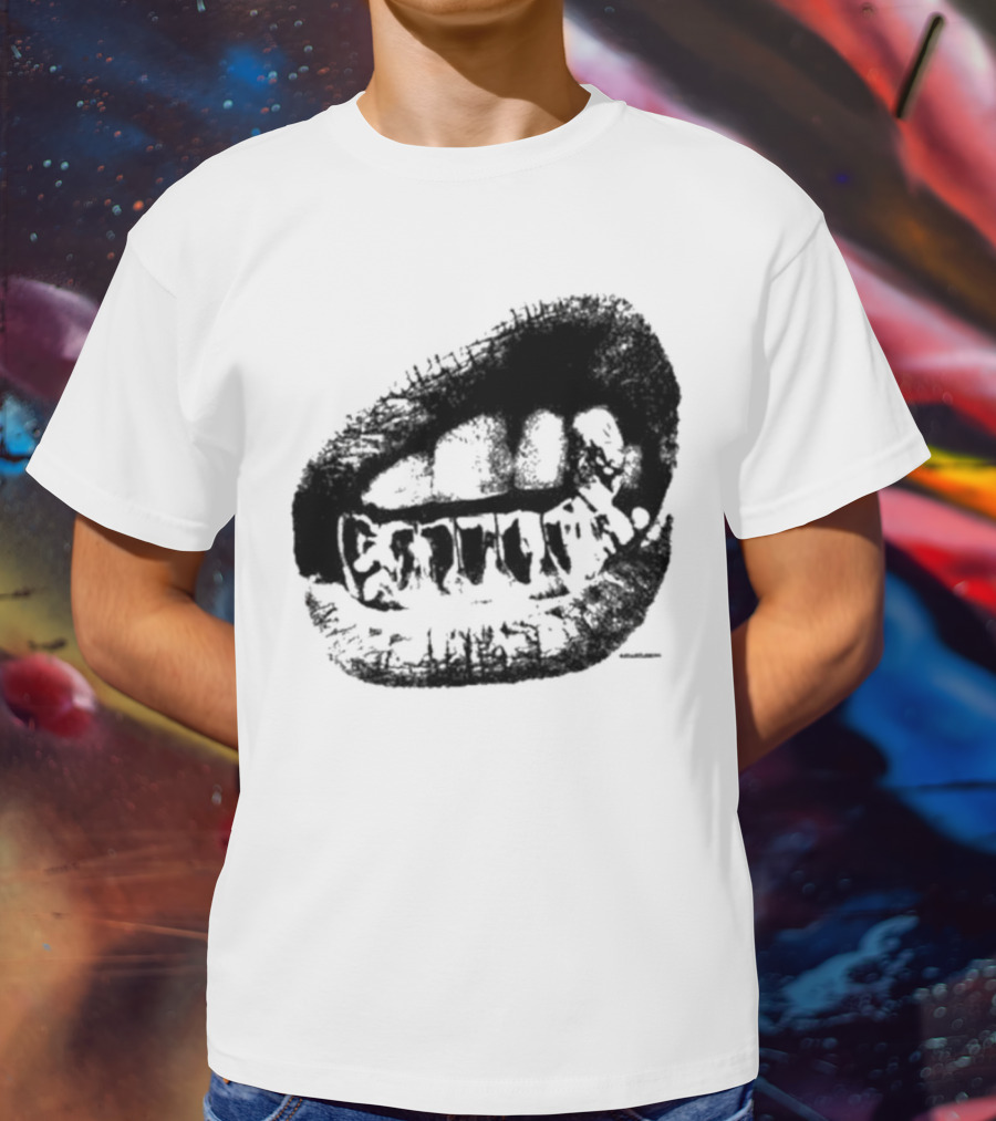 Wally1k Fang Mouth Sketch T-Shirt