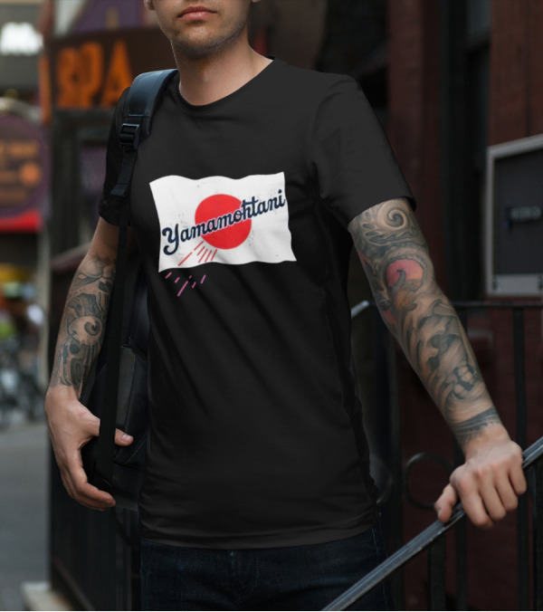 Yamamohtani Rising Sun Japanese Flag Yamamoto T-Shirt