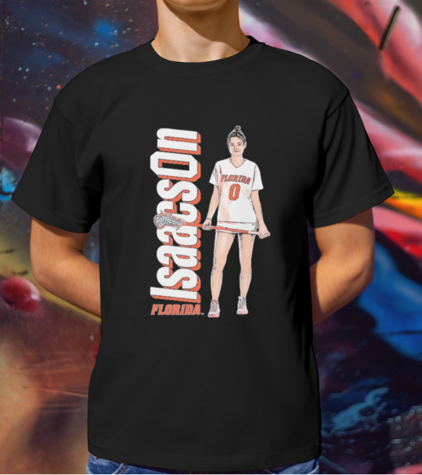 Isaacson Florida Gators Softball Player T-Shirt