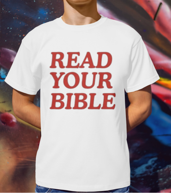 Isaiah Robin Read Your Bible T-Shirt