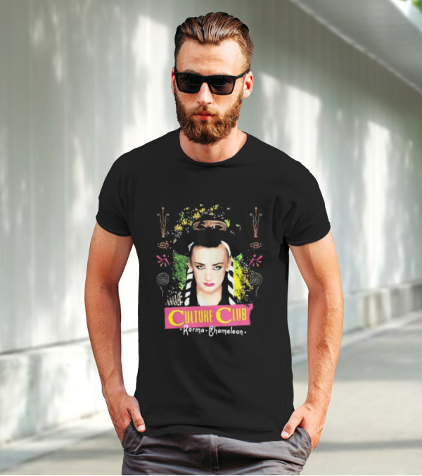Culture Club Karma Chameleon Boy George T-Shirt