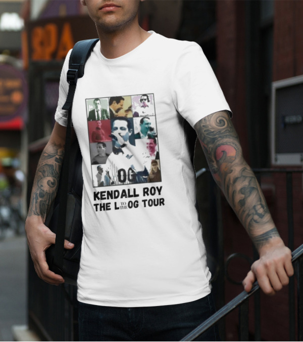 Kendall Roy Iconic Moments Collage The L To The Og Tour T-Shirt