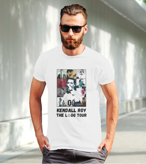 Kendall Roy Iconic Moments Collage The L To The Og Tour T-Shirt
