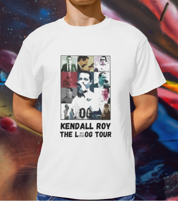 Kendall Roy Iconic Moments Collage The L To The Og Tour T-Shirt