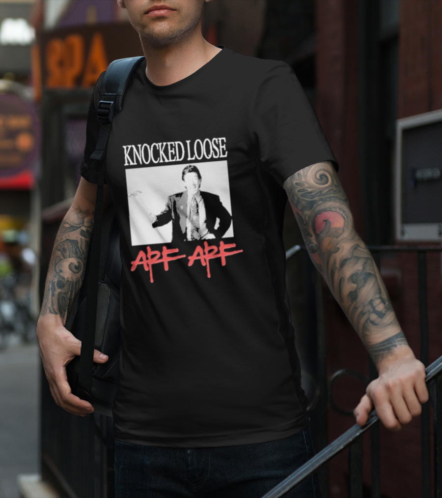 Knocked Loose Arf Arf Hammer Iconic Character T-Shirt