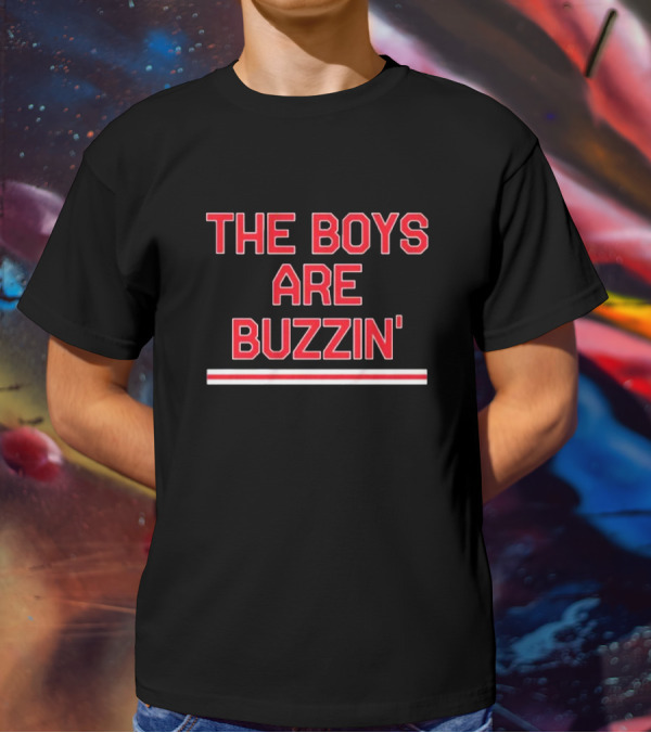 New York Hockey The Boys Are Buzzin' Buzzing Vibes T-Shirt