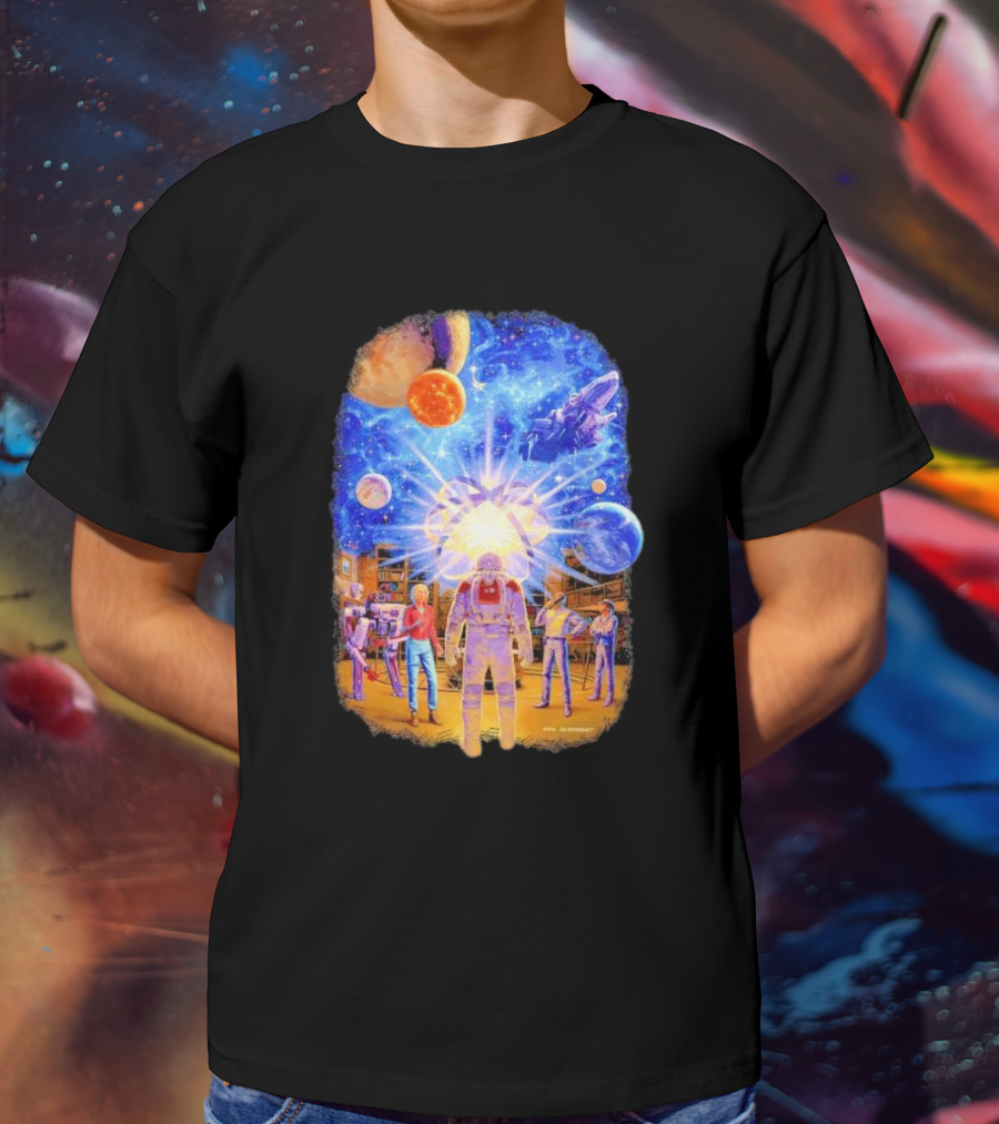 Starfield Secrets Astronaut Adventure Greg Hildebrandt Space Exploration Planets Universe T-Shirt
