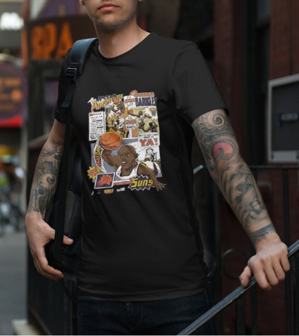 The Adventures Charles Barkley Phoenix Suns Comic Vintage 90s Salem Sportswear T-Shirt