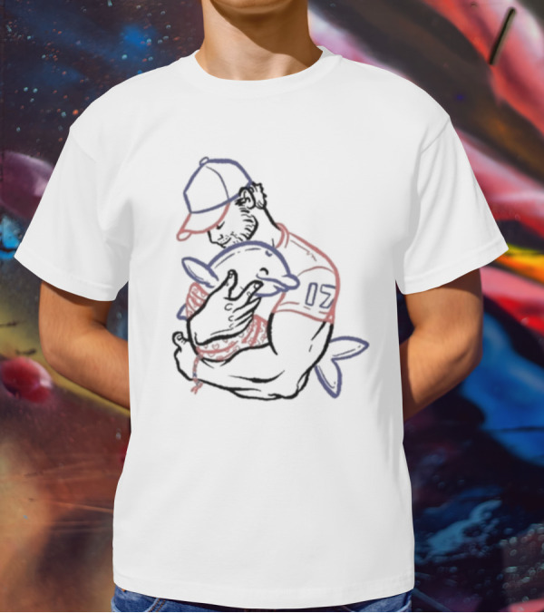 Dolphin 17 I Love You Dad T-Shirt