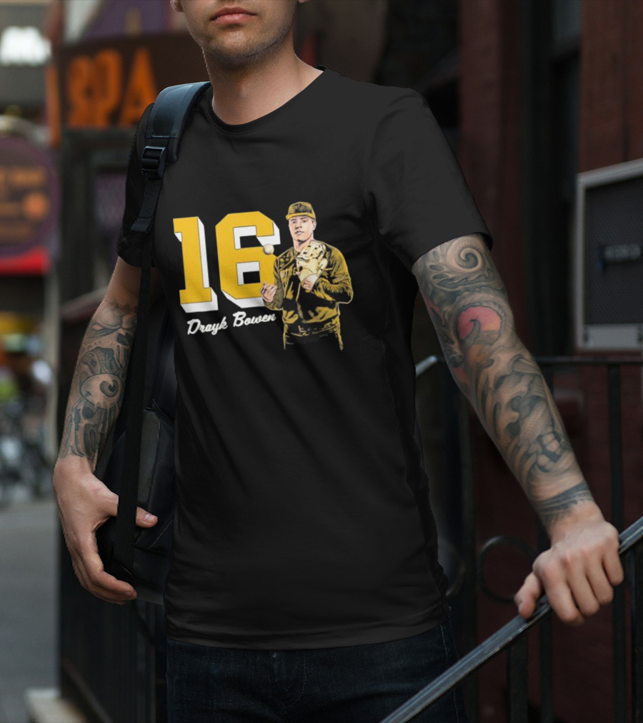 Drayk Bowen #16 Notre Dame Baseball Player Legends T-Shirt