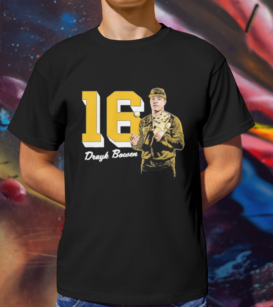 Drayk Bowen #16 Notre Dame Baseball Player Legends T-Shirt