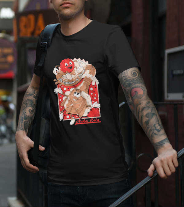 An Explosion Of Flavor Nuka Cola Vintage Ad T-Shirt