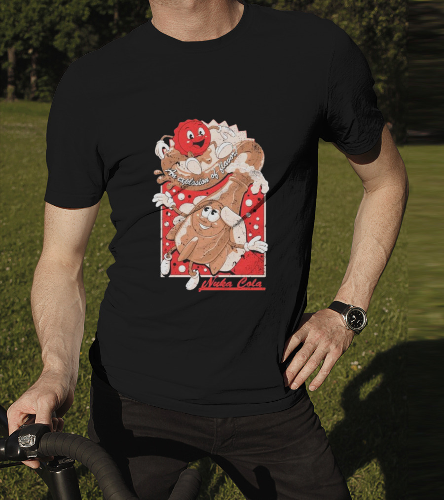 An Explosion Of Flavor Nuka Cola Vintage Ad T-Shirt