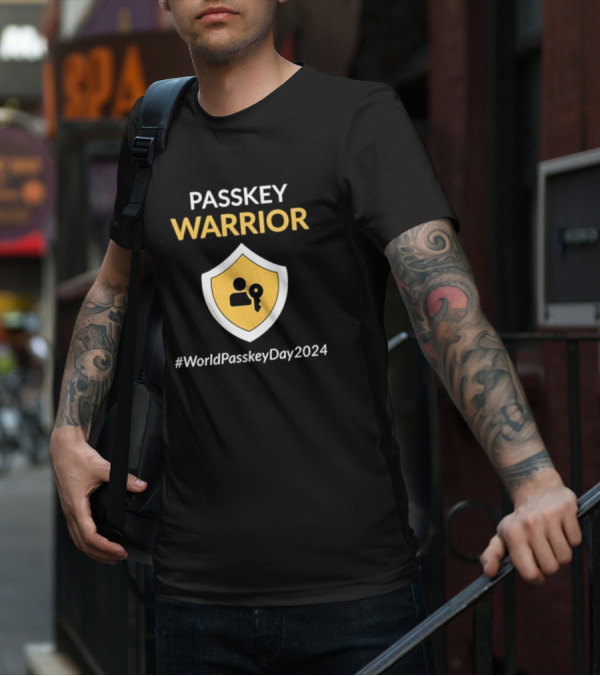 Passkey Warrior Fido Alliance World Passkey Day T-Shirt