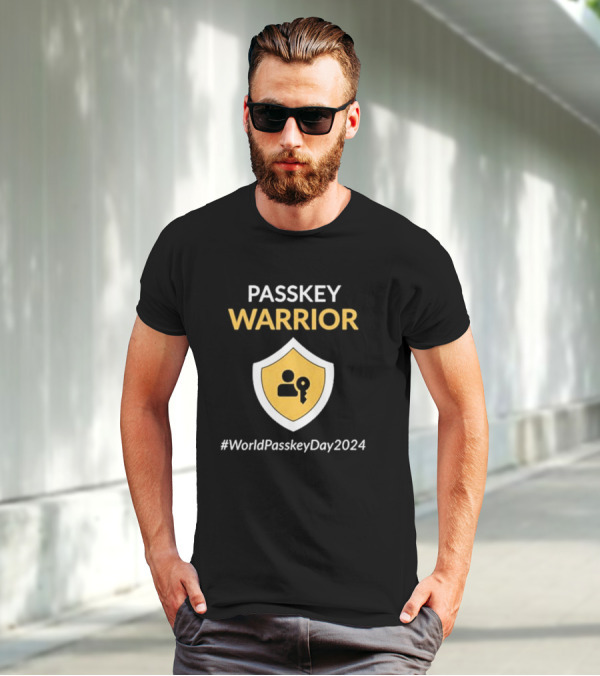 Passkey Warrior Fido Alliance World Passkey Day T-Shirt