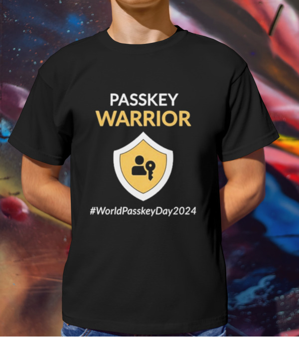 Passkey Warrior Fido Alliance World Passkey Day T-Shirt