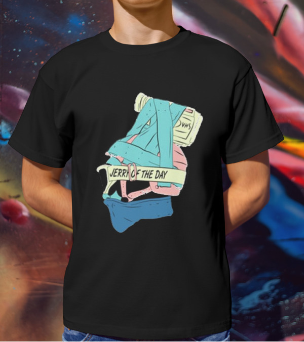 Jerry Of The Day VHS Straps Multicolor Gear T-Shirt
