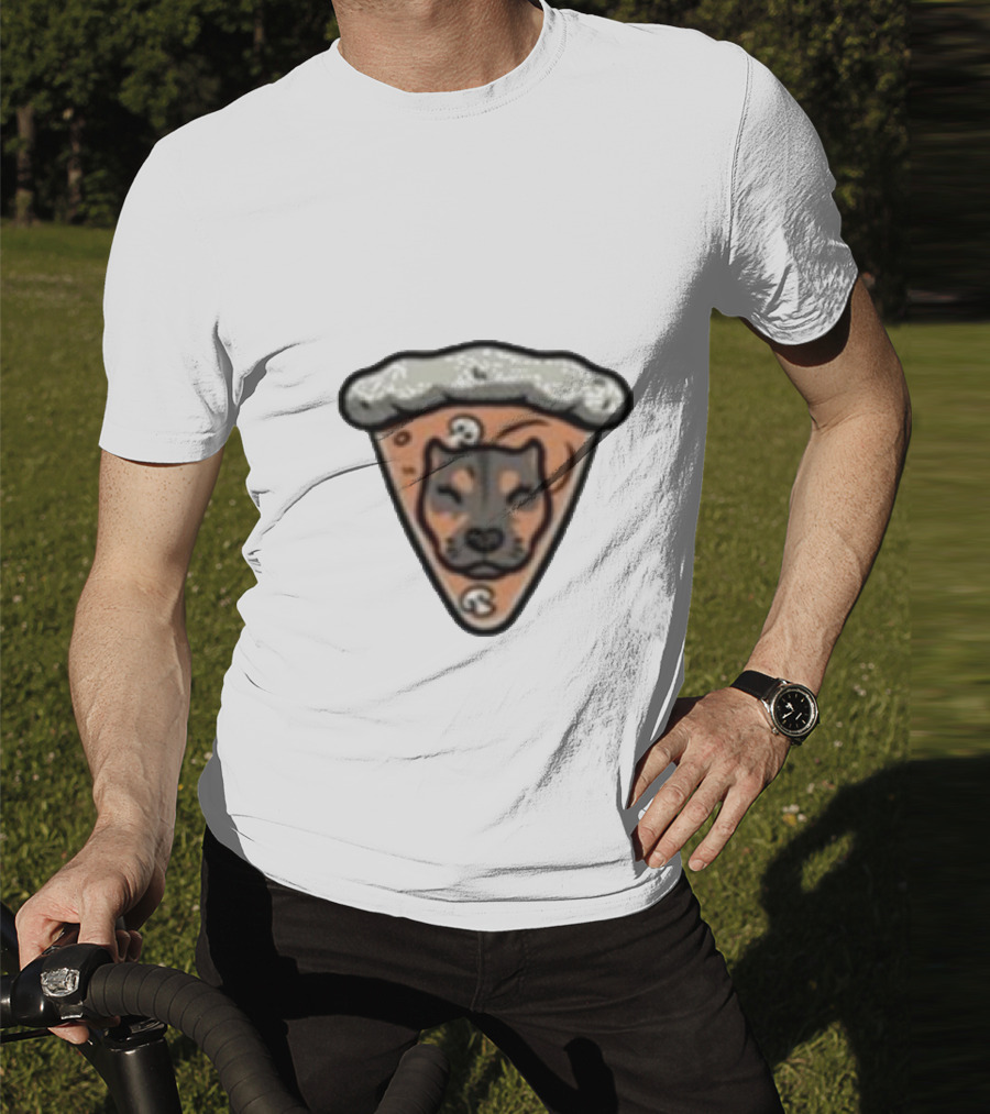 Miss Peaches X Bodoggos Pizza Dog Slice T-Shirt