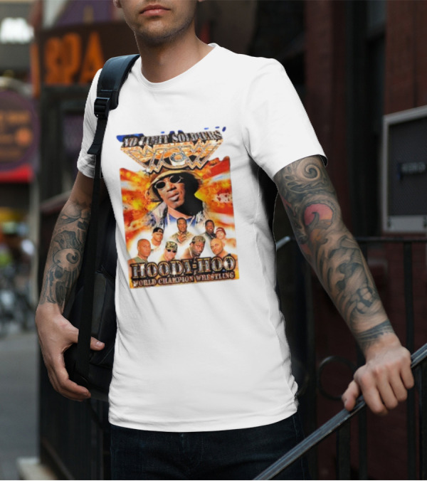 No Limit Soldiers WCW Hoody-Hoo World Champion Wrestling T-Shirt