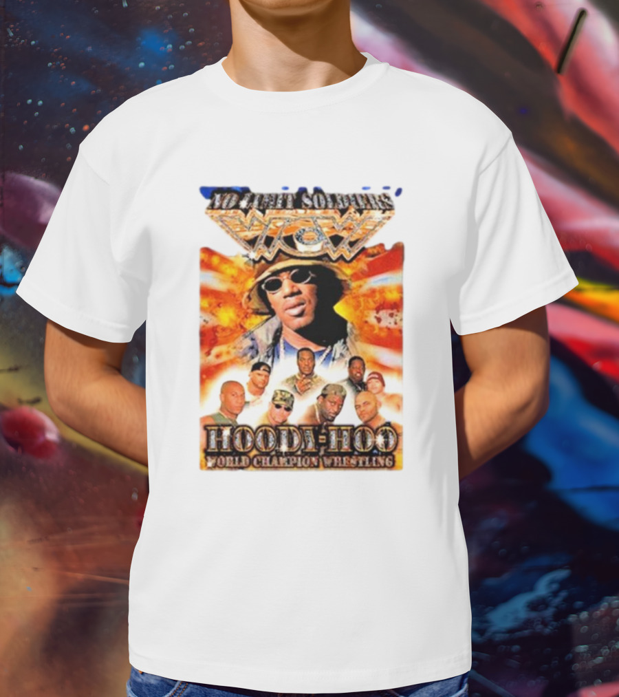 No Limit Soldiers WCW Hoody-Hoo World Champion Wrestling T-Shirt