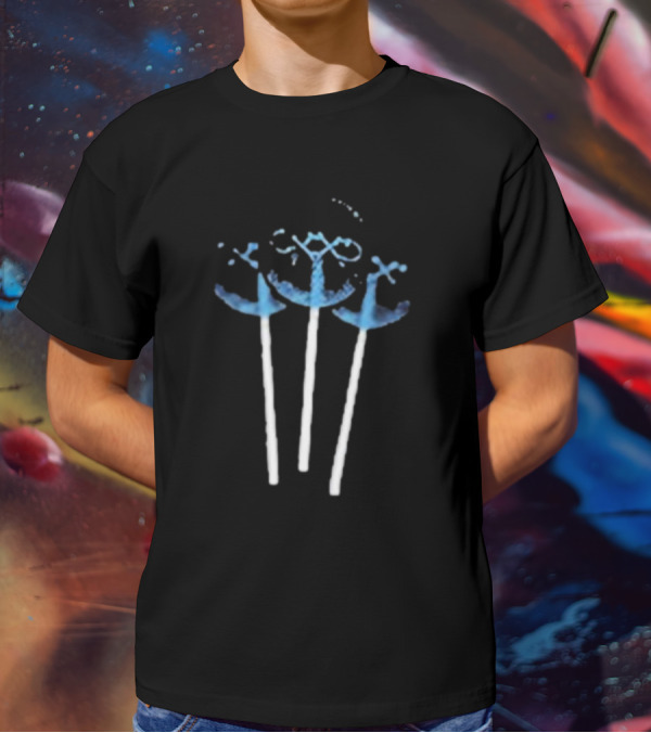 Camila Cabello Xoxo Blue Lollipop Trio T-Shirt