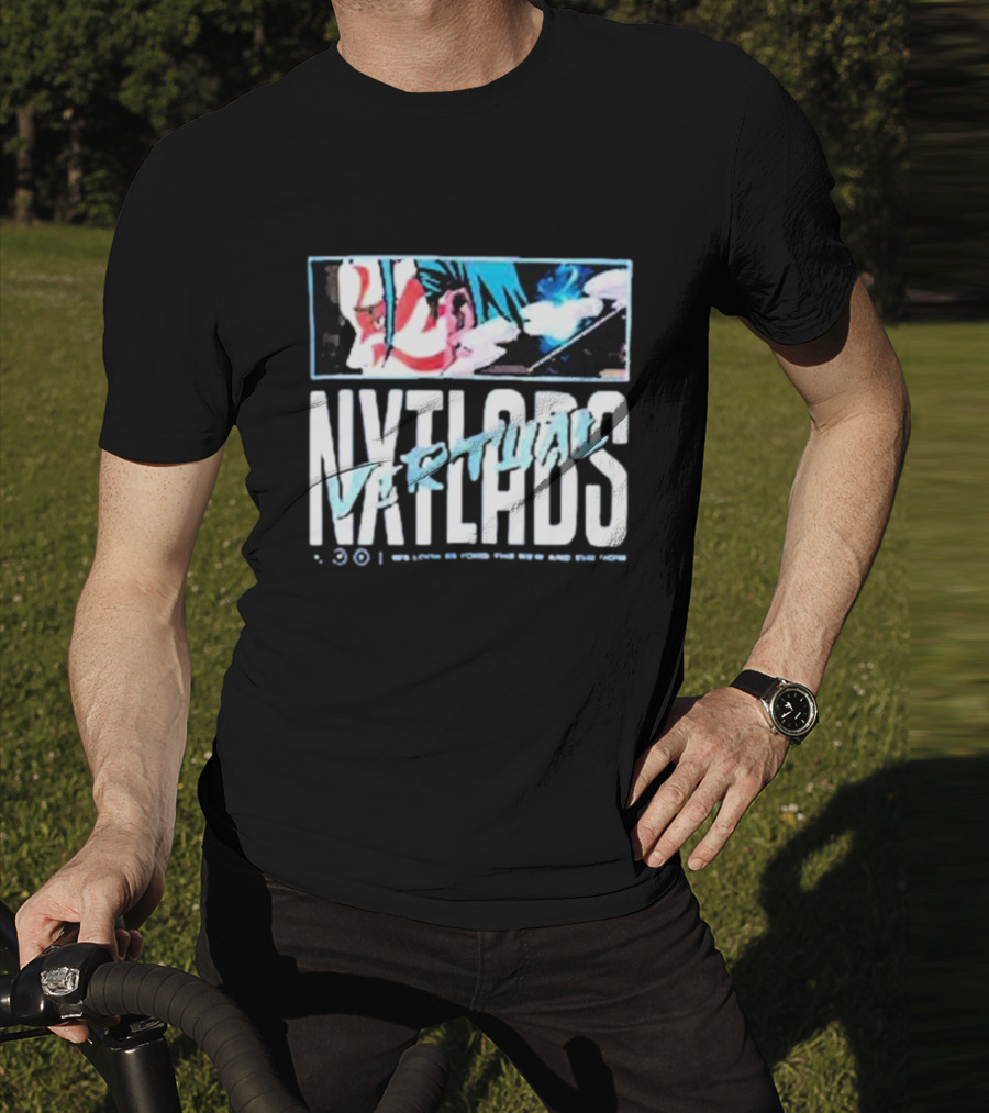 Nxtlabs Virtual We Look Beyond The New And The Now Anime T-Shirt