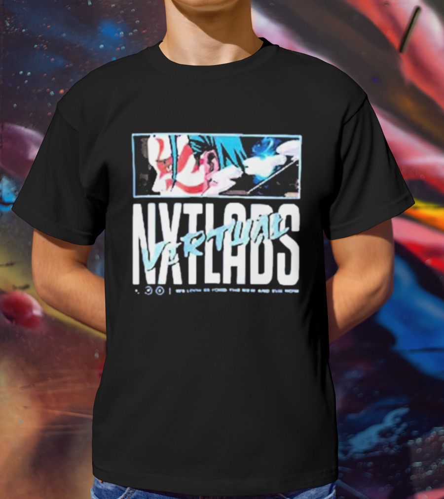 Nxtlabs Virtual We Look Beyond The New And The Now Anime T-Shirt