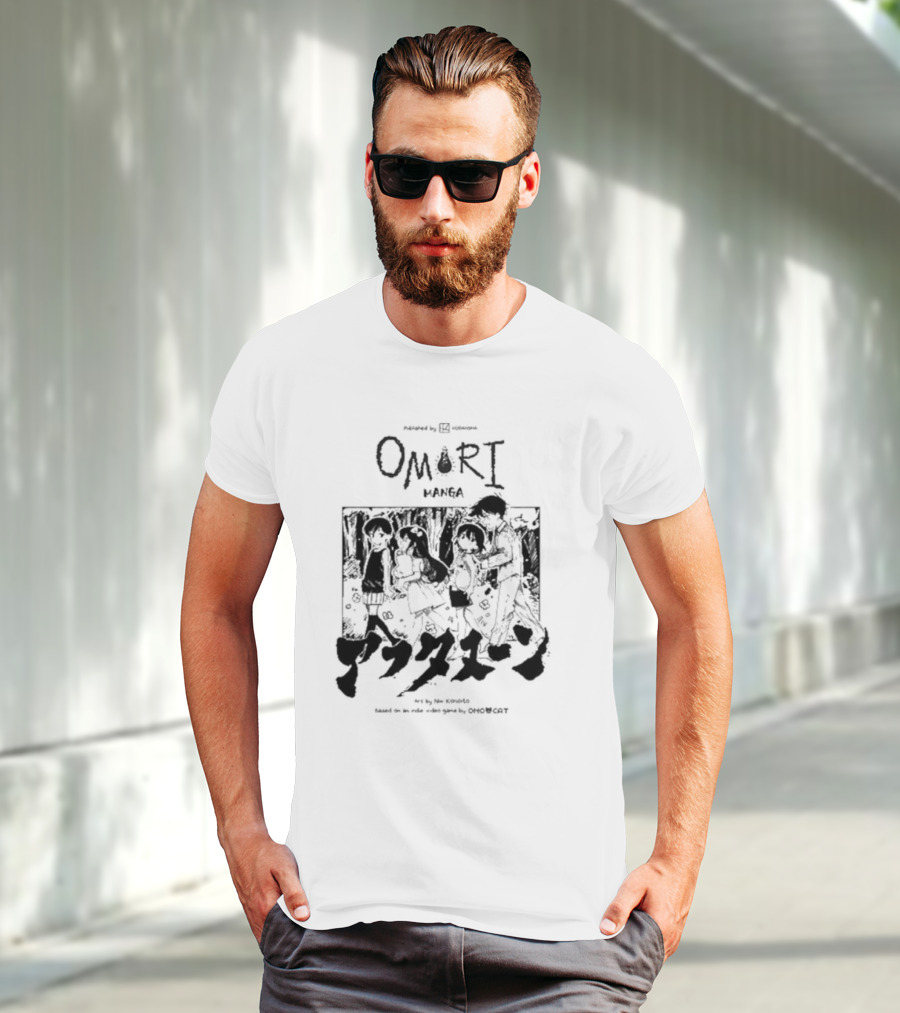 Omori Manga Afternoon Art By Tom Kimbo Based On A Video Game By Omocat T-Shirt