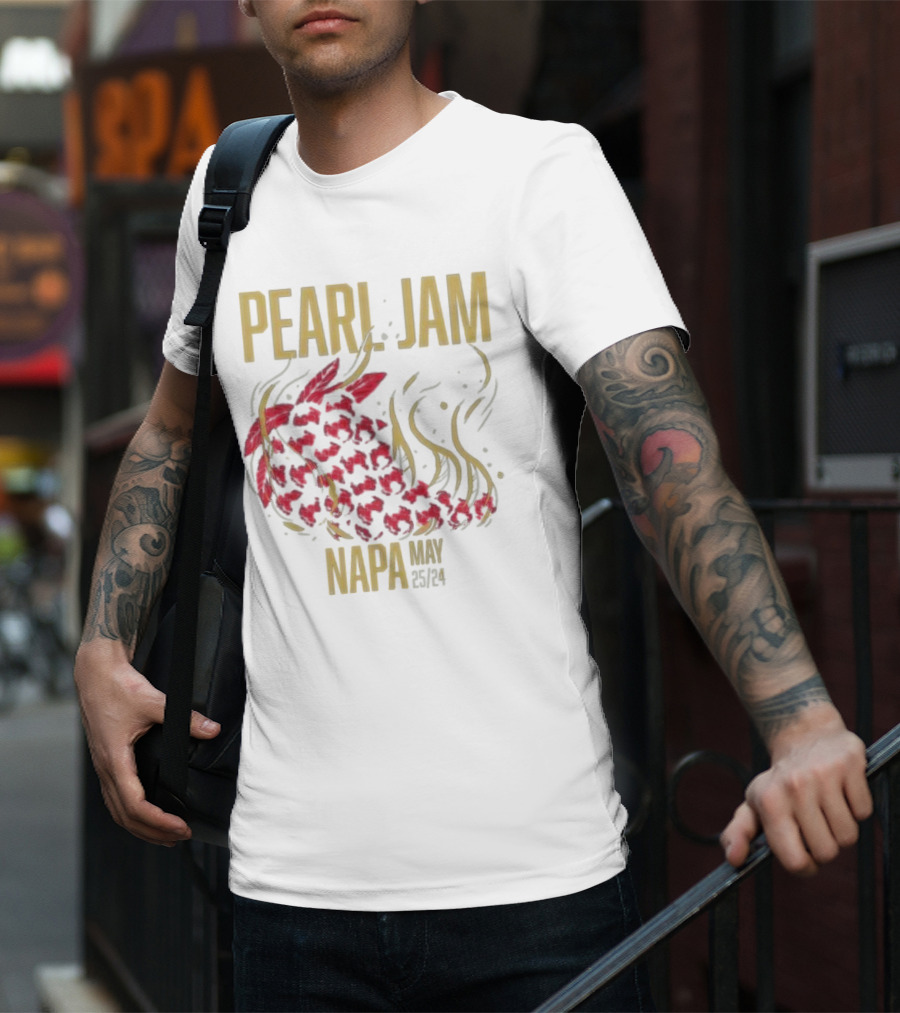 Pearl Jam Napa May 25/24 T-Shirt