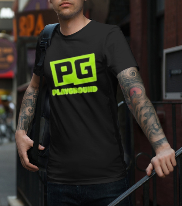 PG Playground Retro Style Block T-Shirt