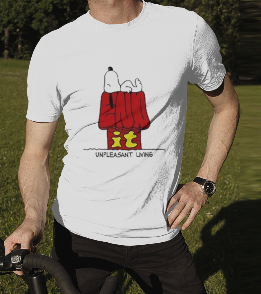 End It Unpleasant Living Pistachio Gallery Doghouse T-Shirt