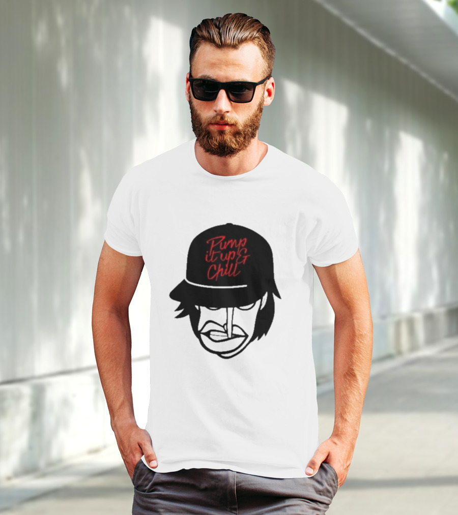 Pump It Up And Chill Beatboxer Hat And Face T-Shirt